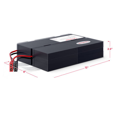 CyberPower RB1270X4J Cartucho de Batería para UPS 4x12V 7Ah Leakproof