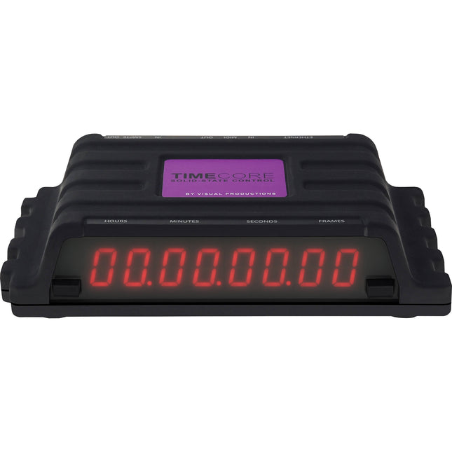 Visual Productions TimeCore Generador Convertidor y Display de Timecode con software y control por red