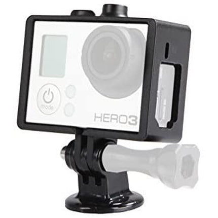 Movo Photo GC34 Carcasa Protectora Resistente para GoPro HERO3 HERO4 con Montura 1/4"-20
