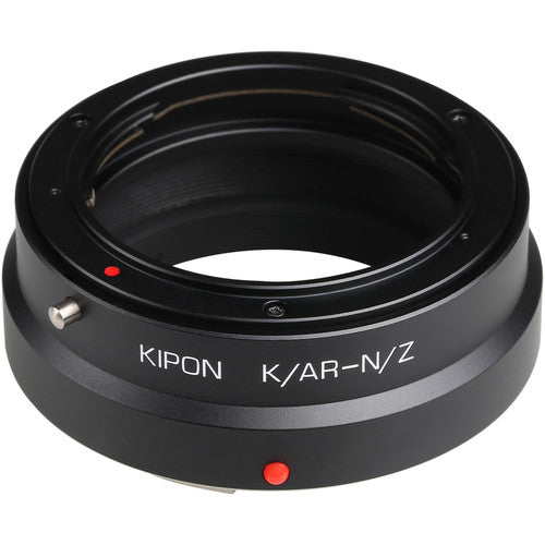 KIPON Konica AR Adaptador de Objetivo a Montura Nikon Z con Enfoque Infinito de Aluminio y Latón