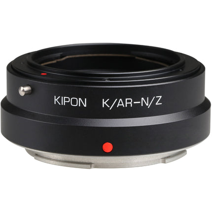 KIPON Konica AR Adaptador de Objetivo a Montura Nikon Z con Enfoque Infinito de Aluminio y Latón