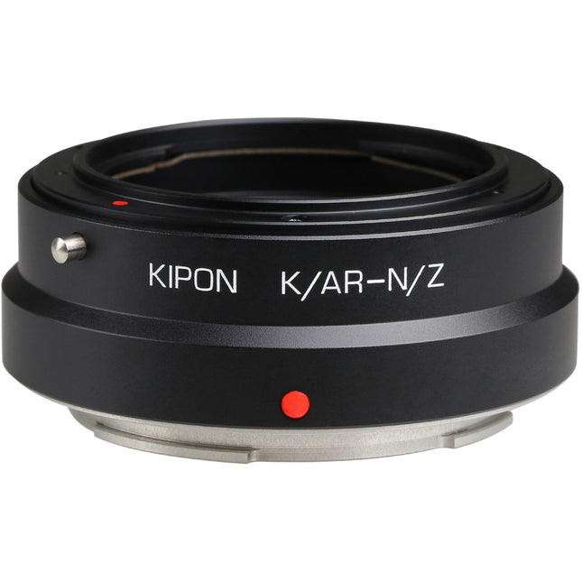 KIPON Konica AR Adaptador de Objetivo a Montura Nikon Z con Enfoque Infinito de Aluminio y Latón