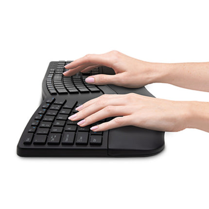 Kensington Pro Fit Ergo Teclado Inalámbrico Ergo 2.4 GHz Bluetooth
