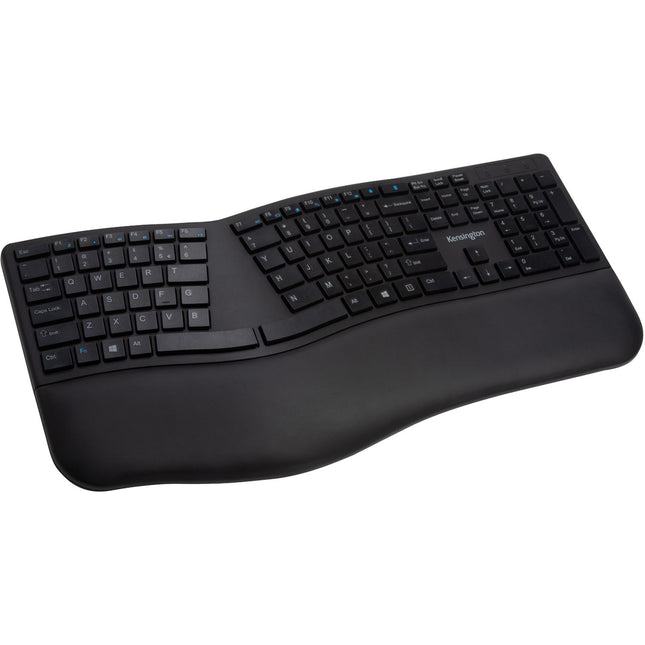 Kensington Pro Fit Ergo Teclado Inalámbrico Ergo 2.4 GHz Bluetooth