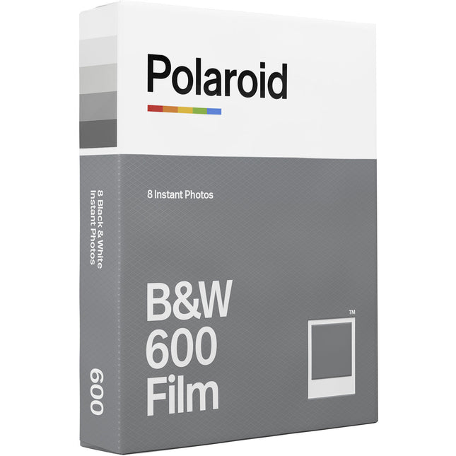 Polaroid Black & White 600 Película Instantánea 8 Exposiciones ISO 640 3.1x3.1"