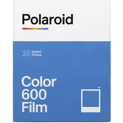 Polaroid Color 600 película instantánea doble pack 16 exposiciones ISO 640 3.1x3.1 pulgadas