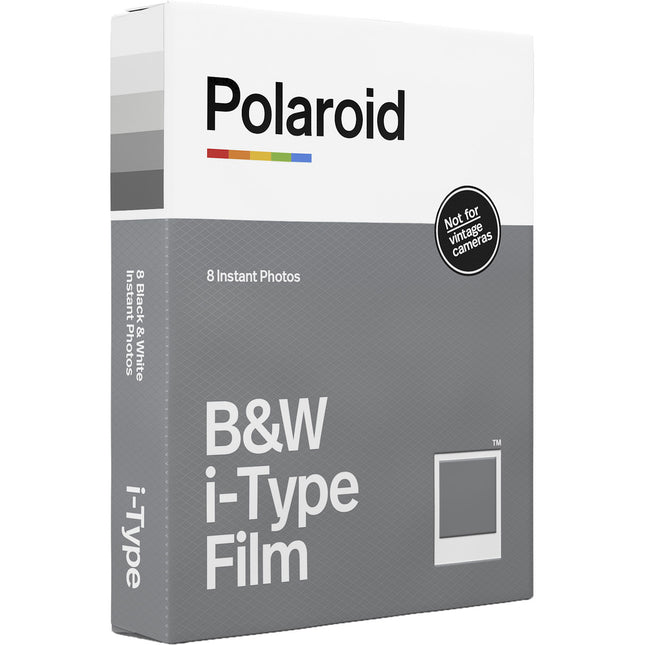 Polaroid Black & White i-Type Película Instantánea 8 Exposiciones ISO 640 3.1x3.1"
