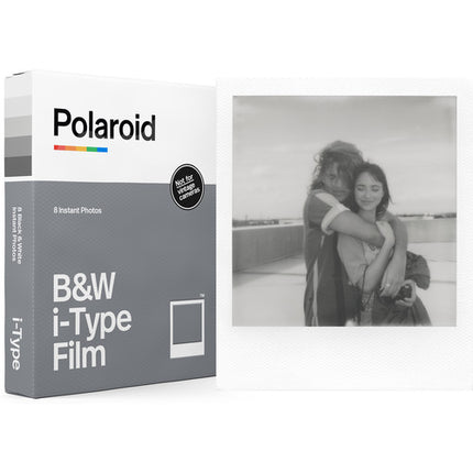 Polaroid Black & White i-Type Película Instantánea 8 Exposiciones ISO 640 3.1x3.1"