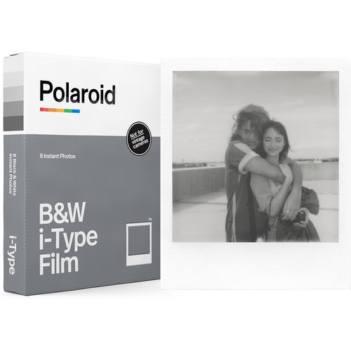 Polaroid Black & White i-Type Película Instantánea 8 Exposiciones ISO 640 3.1x3.1"