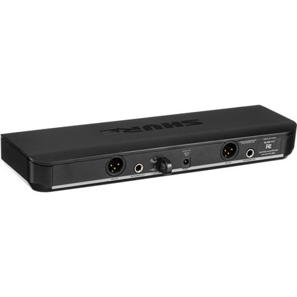Shure BLX1288/CVL Sistema de Micrófono Inalámbrico Dual Lavalier y Mano 14 Horas de Batería Rango de 300 Pies