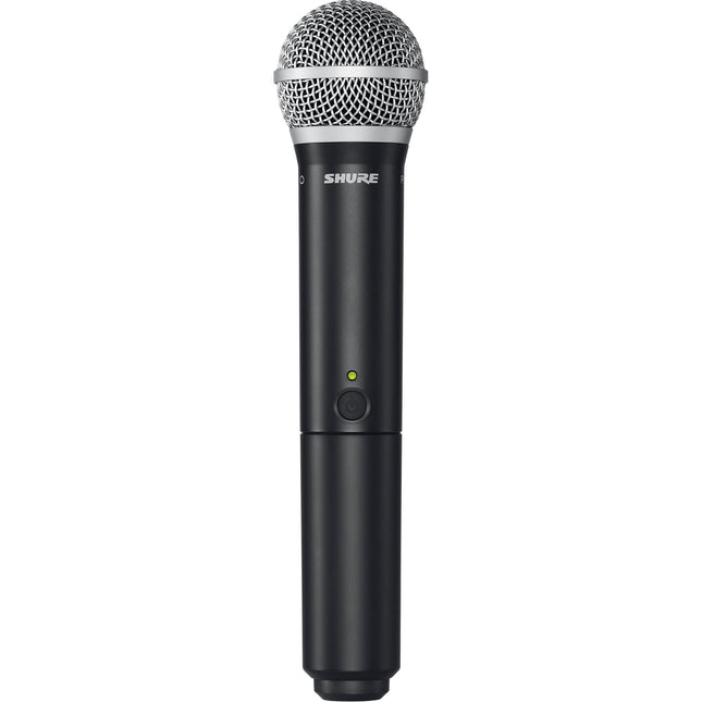 Shure BLX2/PG58 Micrófono Inalámbrico de Mano con Capsula PG58 y Control de Ganancia Ajustable