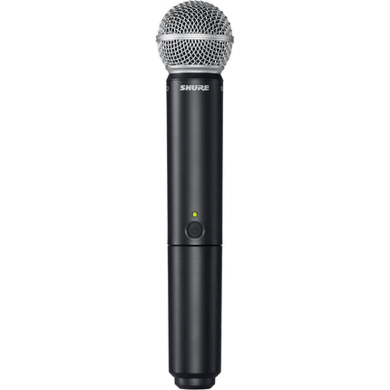 Shure BLX2/SM58 Transmisor Micrófono Inalámbrico 14 Horas Batería AA