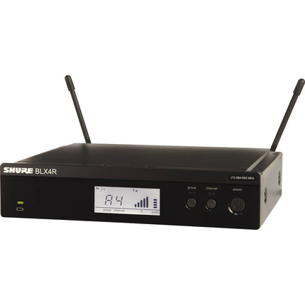 Shure BLX4R receptor inalámbrico rackmount diseño de canal único 123 frecuencias