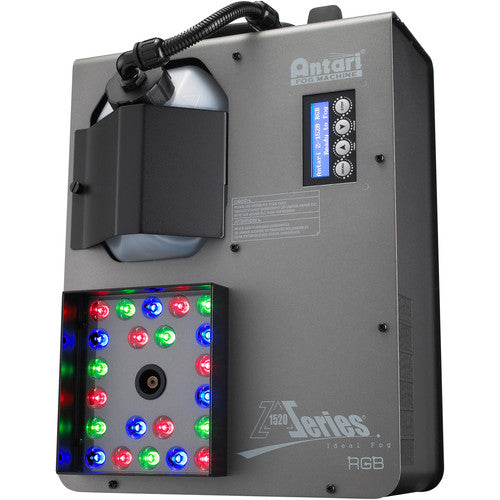 Antari Z-1520 RGB Two-Way Fog Jet Máquina de Humo 22 LEDs RGB 8 Canales DMX