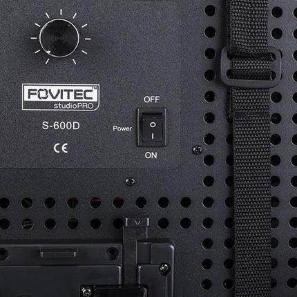 Fovitec Softbox para Paneles LED 600 Difusor UV 19x19 pulgadas Plegable