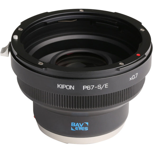 KIPON Baveyes Adaptador 0.7x para Pentax 6x7 a Sony-E Metal