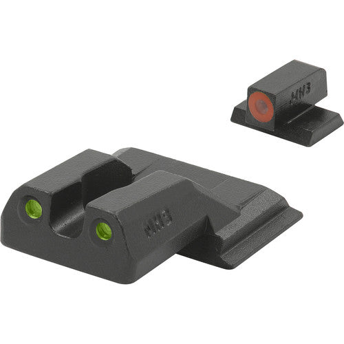 Meprolight Front y Rear Sights para Smith & Wesson M&P Shield con puntos Tritium