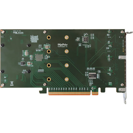 HighPoint SSD7101A-1 Controlador RAID M.2 NVMe 4 Puertos PCIe 3.0 x16 14 GBs