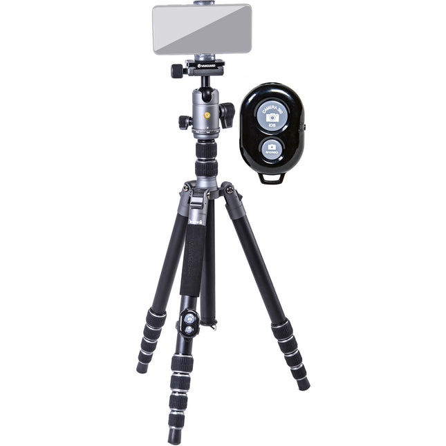 Vanguard VEO 3 GO 265HAB Trípode Monopié de Aluminio 65.5" y Carga 10 kg Bluetooth