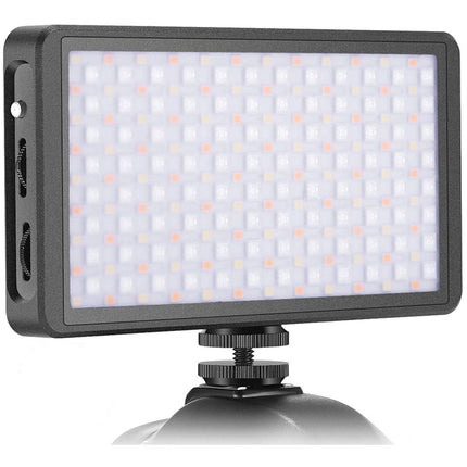 SOONWELL P9 12W RGB Luz Led de Bolsillo 2500-9000K con Mini Trípode y Funda