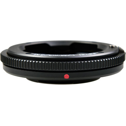 KIPON Adaptador de Montura con Helicoide para Lentes Leica M a Micro Cuatro Tercios