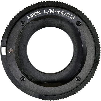 KIPON Adaptador de Montura con Helicoide para Lentes Leica M a Micro Cuatro Tercios