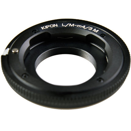 KIPON Adaptador de Montura con Helicoide para Lentes Leica M a Micro Cuatro Tercios