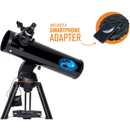 Celestron Astro Fi 130mm f5 Telescopio reflector con WiFi y trípode de aluminio