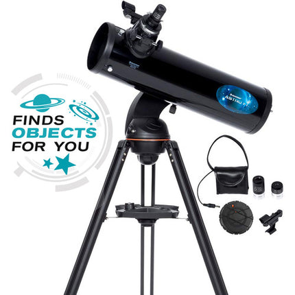 Celestron Astro Fi 130mm f5 Telescopio reflector con WiFi y trípode de aluminio