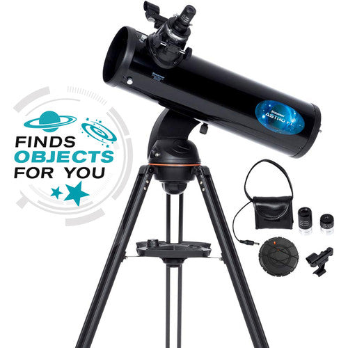 Celestron Astro Fi 130mm f5 Telescopio reflector con WiFi y trípode de aluminio