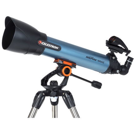 Celestron Inspire 100AZ Telescopio Refractor 100mm f6.6 con trípode acero y adaptador digiscoping