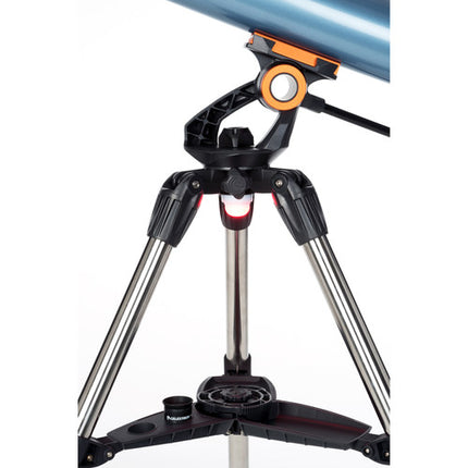 Celestron Inspire 100AZ Telescopio Refractor 100mm f6.6 con trípode acero y adaptador digiscoping