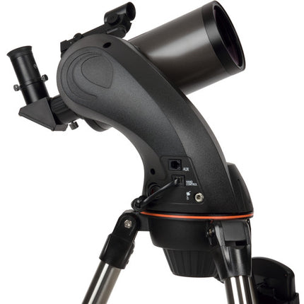Celestron NexStar 90SLT Telescopio Maksutov-Cassegrain 90mm 1250mm f14 con Montura Motorizada y Trípode Acero Inoxidable