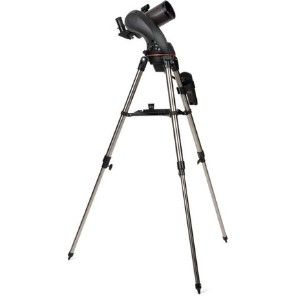 Celestron NexStar 90SLT Telescopio Maksutov-Cassegrain 90mm 1250mm f14 con Montura Motorizada y Trípode Acero Inoxidable