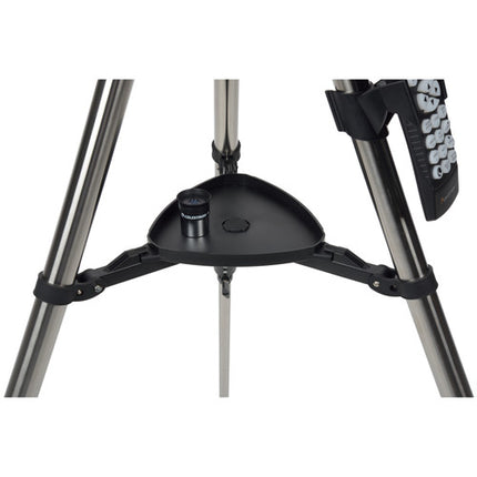 Celestron NexStar 90SLT Telescopio Maksutov-Cassegrain 90mm 1250mm f14 con Montura Motorizada y Trípode Acero Inoxidable