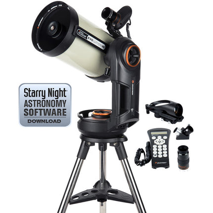 Celestron NexStar Evolution 8 Telescopio GoTo 203mm f/10 EdgeHD con StarSense AutoAlign y Batería Recargable