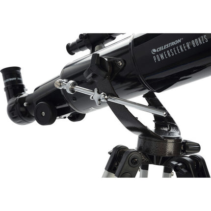 Celestron PowerSeeker 80AZ Telescopio Refractor 80mm f5 y Trípode de Aluminio