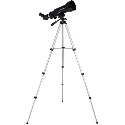 Celestron Travel Scope 70mm f/5.7 Telescopio Refractor Kit con Filtro Solar Seguro