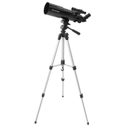 Celestron Travel Scope 80mm 400mm Refractor Telescopio Kit con Trípode mochila y adaptador smartphone