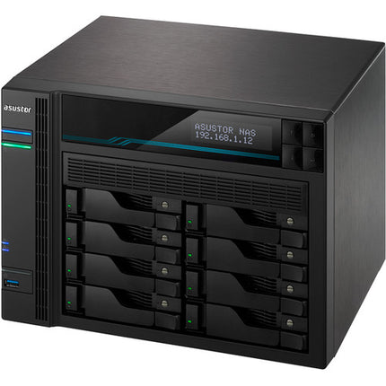 Asustor Lockerstor 8 NAS 8 Bahías 8GB RAM Quad-Core 2.1GHz 10GbE