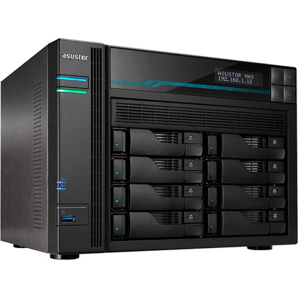 Asustor Lockerstor 8 NAS 8 Bahías 8GB RAM Quad-Core 2.1GHz 10GbE