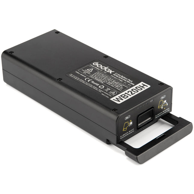 Batería de Alta Capacidad Godox para AD1200 Pro 36V 5200mAh con Indicador LED