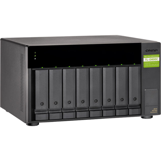 QNAP TL-D800C Caja JBOD SATA III 8 Bahías USB 3.2 Gen 2 Type-C