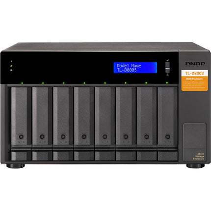 QNAP TL-D800S Caja JBOD 8 Bahías SATA III 2 x Puertos SFF-8088