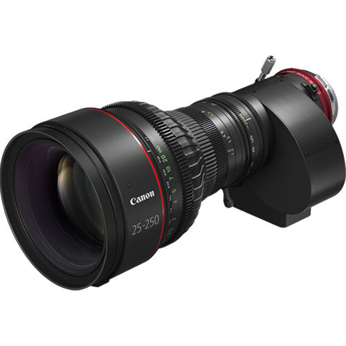 Canon CINE-SERVO 25-250mm T2.95 Zoom de Cine EF Montura Super 35 4K