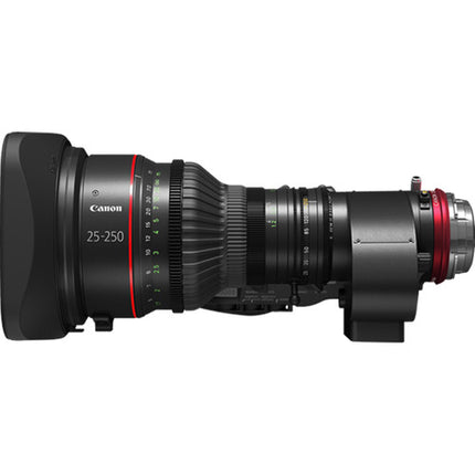 Canon CINE-SERVO 25-250mm T2.95 Lente Cine PL Mount 4K Óptica Con Servo