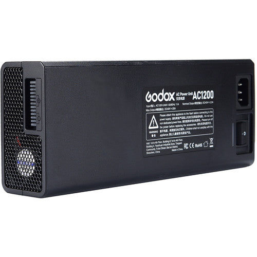 Godox AC Adapter para Sistema de Flash AD1200Pro Operación Multivoltaje