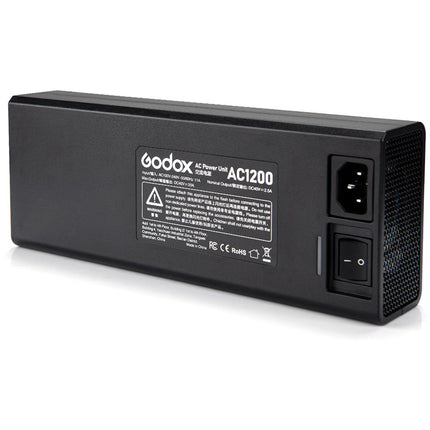 Godox AC Adapter para Sistema de Flash AD1200Pro Operación Multivoltaje