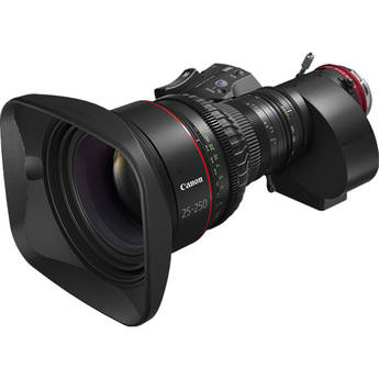 Canon CINE-SERVO 25-250mm T2.95 Lente Cine 4K Super35 SS-41-IASD Servo Kit