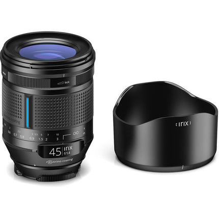 IRIX 45mm f/1.4 Lente para Canon EF Full Frame y Diafragma 9 Palas